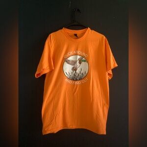 Gildan Orange Duck Graphic Tee